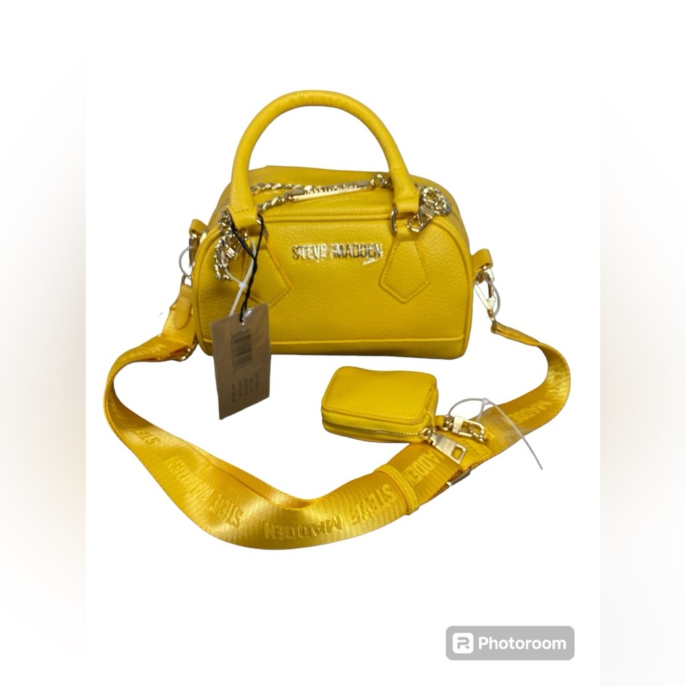 Steve Madden Yellow Bsailor Satchel